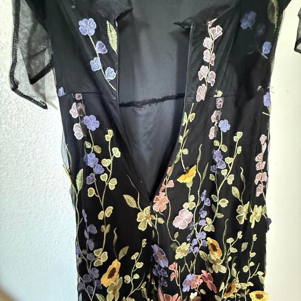Lulus Thriving Poise lBack 3d Floral, XL juniors - Picture 3 of 6